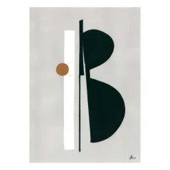 Outlet Paper Collective Lámina Balance 02, 30x40 cm GrisBlancoNegro
