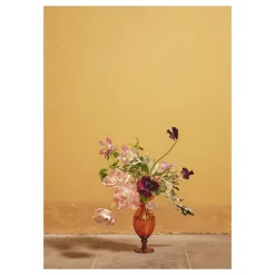Paper Collective Lámina Blomst 02 Ochra, 50x70 cm Amarillo