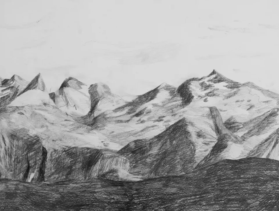 Clearance Fine Little Day Lámina B.V.T, 50x70 cm NegroBlanco