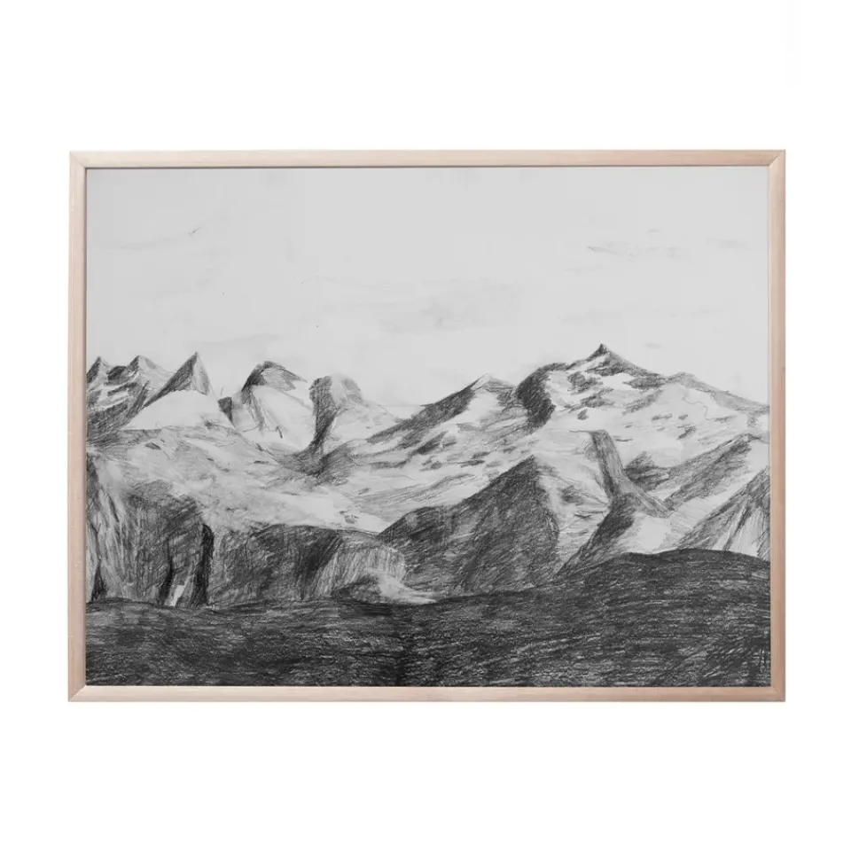 Clearance Fine Little Day Lámina B.V.T, 50x70 cm NegroBlanco