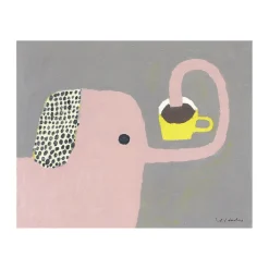 Online Fine Little Day Lámina Cest bon, 40x50 cm Gris