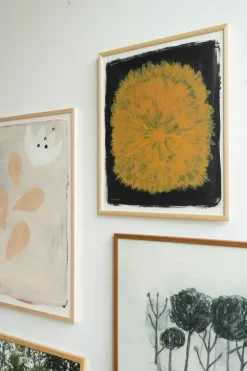 Sale Fine Little Day Lámina Dandelion 40x50 cm, amarillo-negro AmarilloNegro