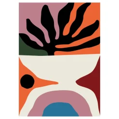 Clearance Paper Collective Lámina Flora, 30x40 cm Multi