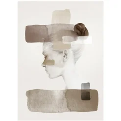 Sale Anna Bülow Lámina Inside Out Autumn, 50x70 cm Marrón