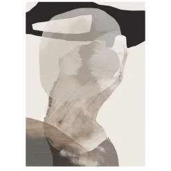 Best Anna Bülow Lámina Monument 01, 50x70 cm Beige