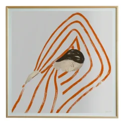 Fine Little Day Lámina Own strokes, 70x70 cm Marrón