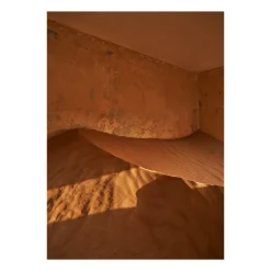 Hot Paper Collective Lámina Sand Village II, 30x40 cm Rojo