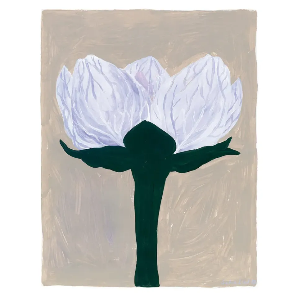 Fine Little Day Lámina Slåtterblomma, 40x50 cm Beige