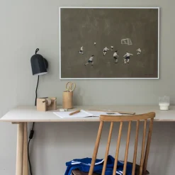 Best Fine Little Day Lámina Soccer 50x70 cm, Marrón
