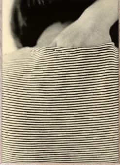 Outlet Paper Collective Lámina Striped Shirt, 50x70 cm AmarilloNegro