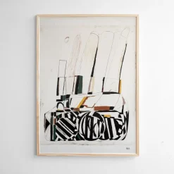 Sale Fine Little Day Lámina Takes time to pass 70x100 cm, Multi
