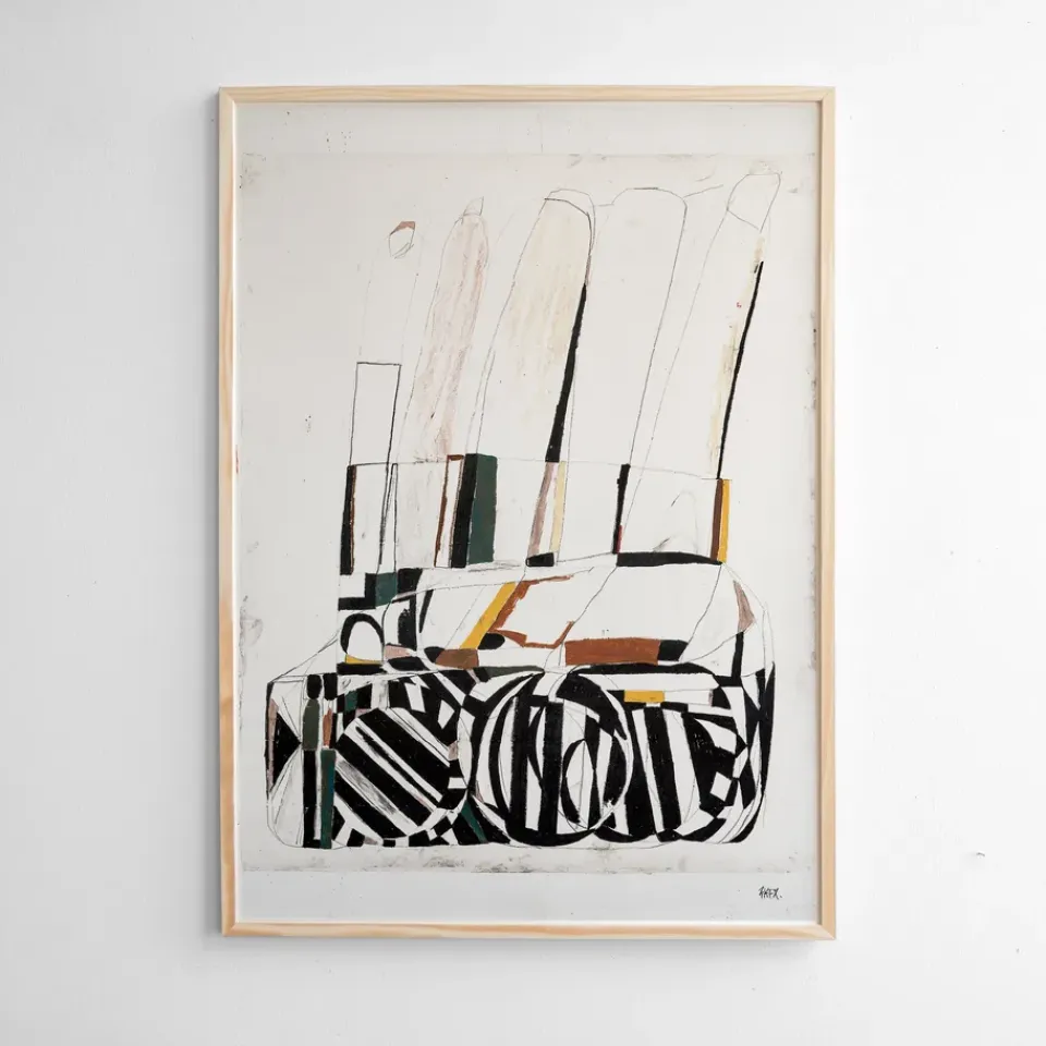 Sale Fine Little Day Lámina Takes time to pass 70x100 cm, Multi
