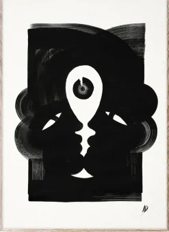 Sale Paper Collective Lámina Totem 02, 50x70 cm NegroBlanco