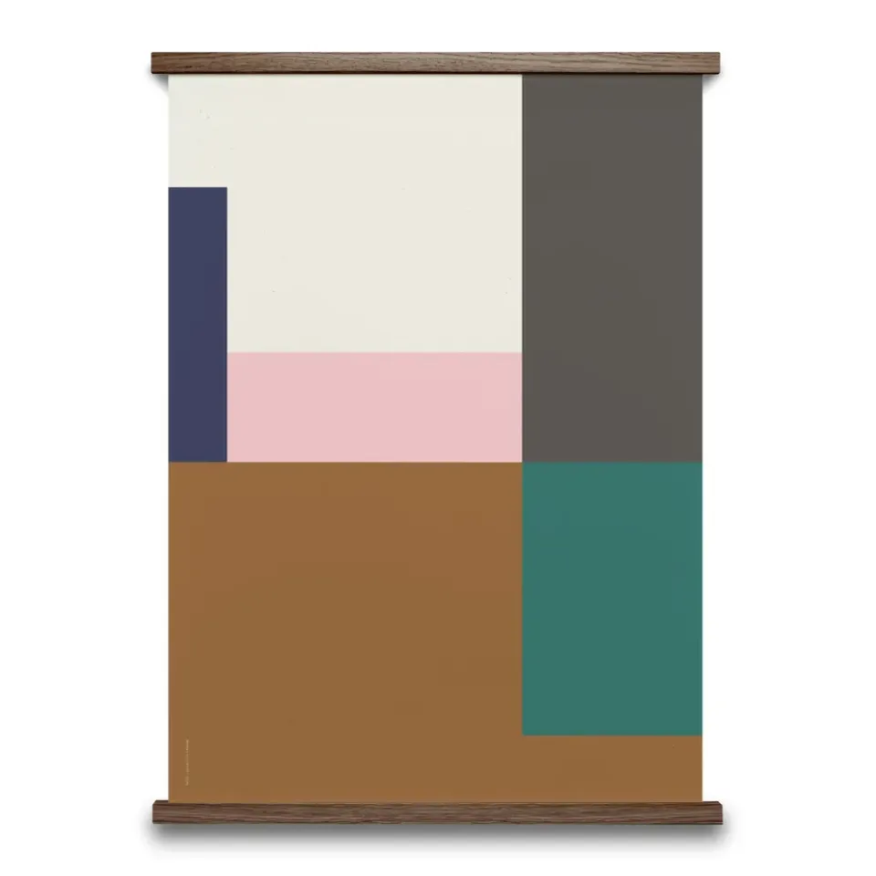 New Paper Collective Lámina Wrong Geometry, modelo 03, 50 x 70 cm Multi