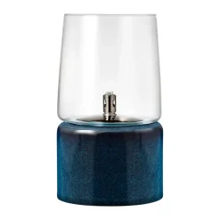 Online Bitz Lámpara de aceite Gastro Ø15x26 cm, Azul