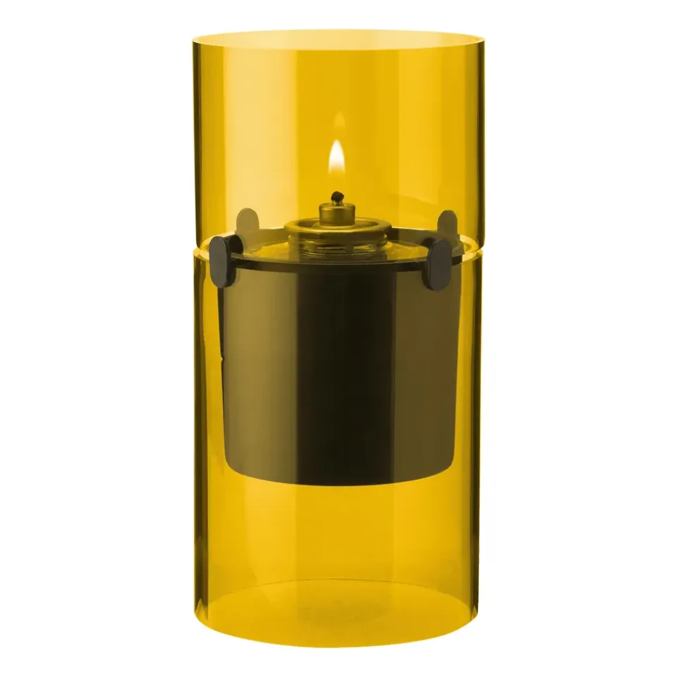 Outlet Stelton Lámpara de aceite Lucie 17,5 cm, Amber Amarillo