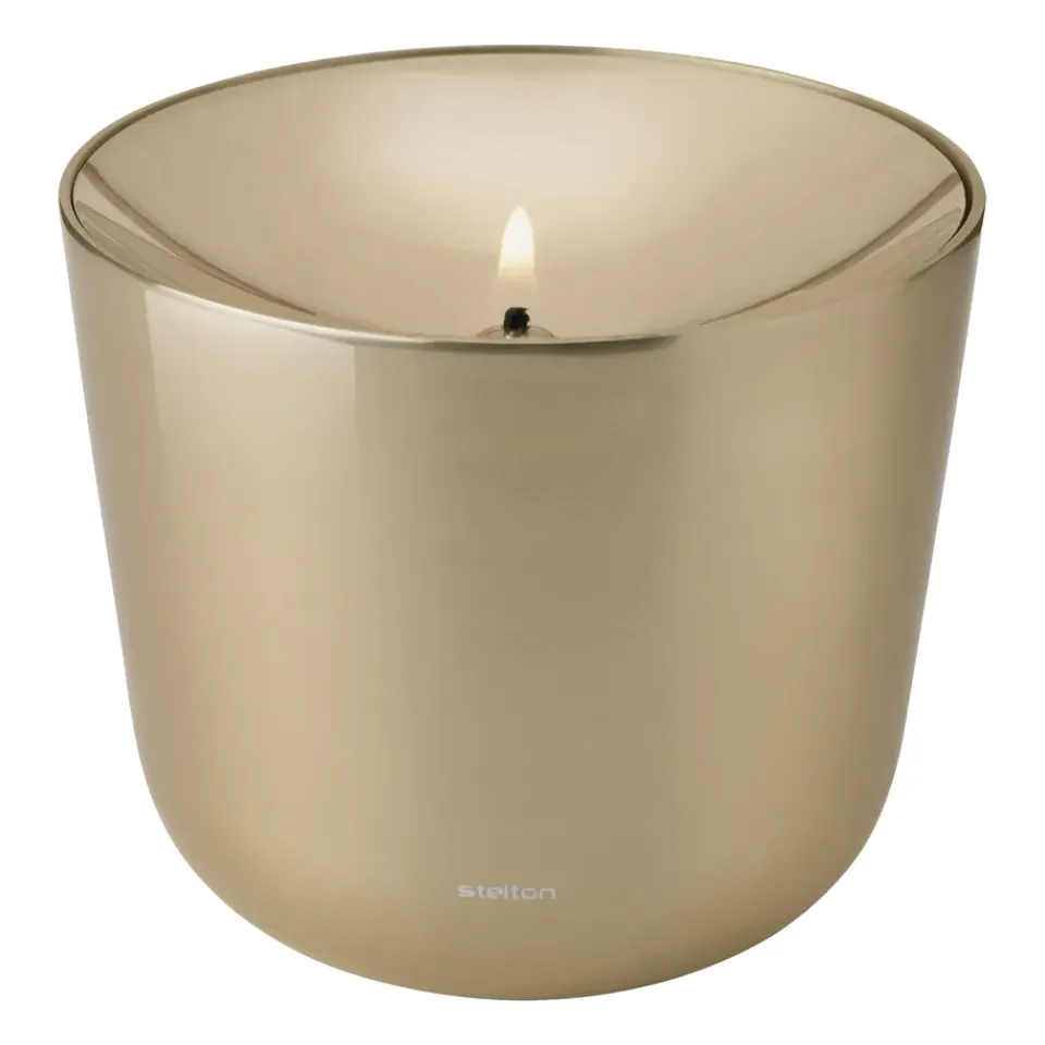 Sale Stelton Lámpara de óleo Solis Ø11,5 cm, Brass Color dorado