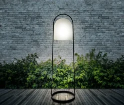 Outlet Eva Solo Lámpara solar SunLight 100 cm, Blanco-negro BlancoNegro
