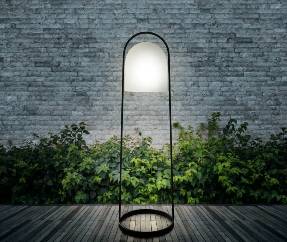 Outlet Eva Solo Lámpara solar SunLight 100 cm, Blanco-negro BlancoNegro