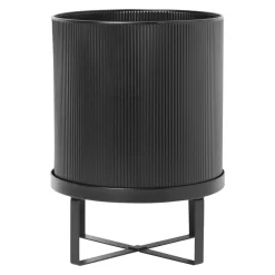 New Ferm Living Maceta Bau large Ø28 cm, Negro