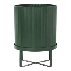 Ferm Living Maceta Bau large Ø28 cm, oscuro Verde