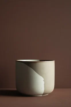 Sale DBKD Maceta Calm Ø23 cm, Beige-brown MarrónBeige