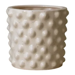 Hot DBKD Maceta Cloudy vanilla, Mini Ø15 cm Blanco