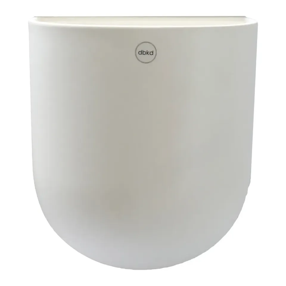 Sale DBKD Maceta colgante de pared Cut , x-large Blanco