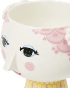 Outlet Bjørn Wiinblad Maceta con pie Eva Ø 15,5 cm, Rosa