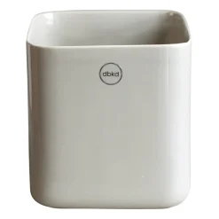 New DBKD Maceta Cube small Ø13 cm, Shiny mole Beige