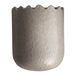 DBKD Maceta de pared Flowery 19 cm, Beige