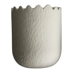 Discount DBKD Maceta de pared Flowery 24 cm, Creme Beige