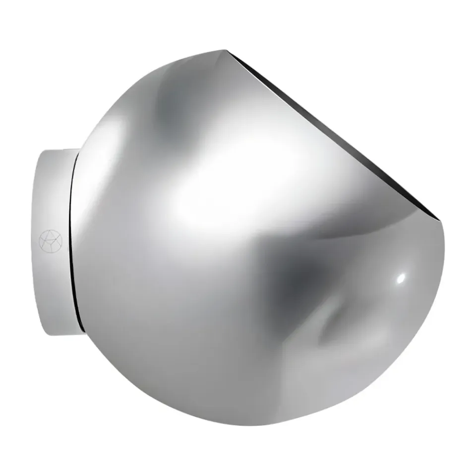 Sale AYTM Maceta de pared Globe Ø17 cm, Plata Plateado