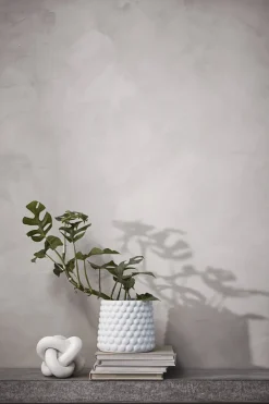 Discount Lene Bjerre Maceta Dotsie Ø18 cm, White Blanco