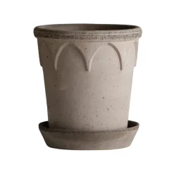 Outlet Bergs Potter Maceta Elizabeth Ø12 cm, Grey Gris
