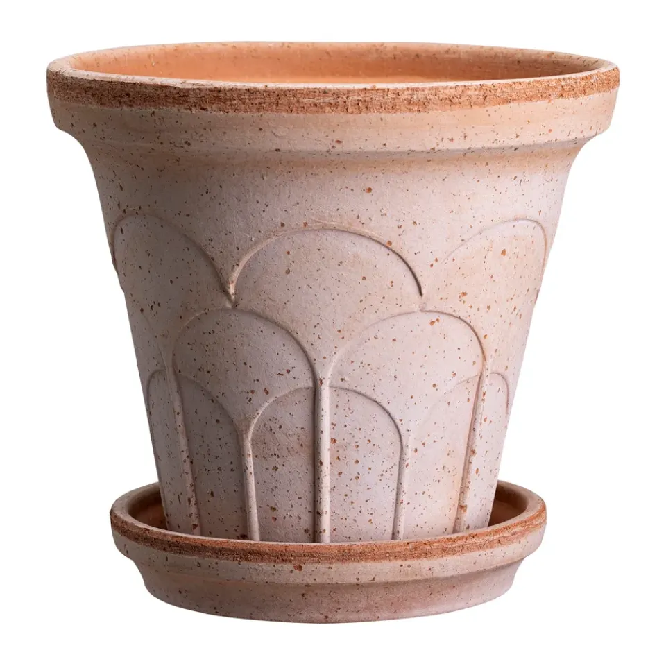 Clearance Bergs Potter Maceta Fleur con plato, 2 piezas, , Ø21 cm Rosa