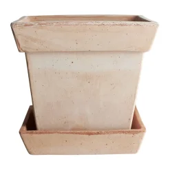 Clearance Bergs Potter Maceta Gaia raw, , Ø25 cm Rosa