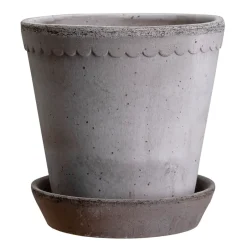 Bergs Potter Maceta Helena Ø18 cm, Gris