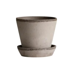 Online Bergs Potter Maceta Julie Ø12 cm, Gris