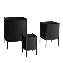 Discount SMD Design Maceta Konvex Pot, , pequeña Ø23 cm Negro