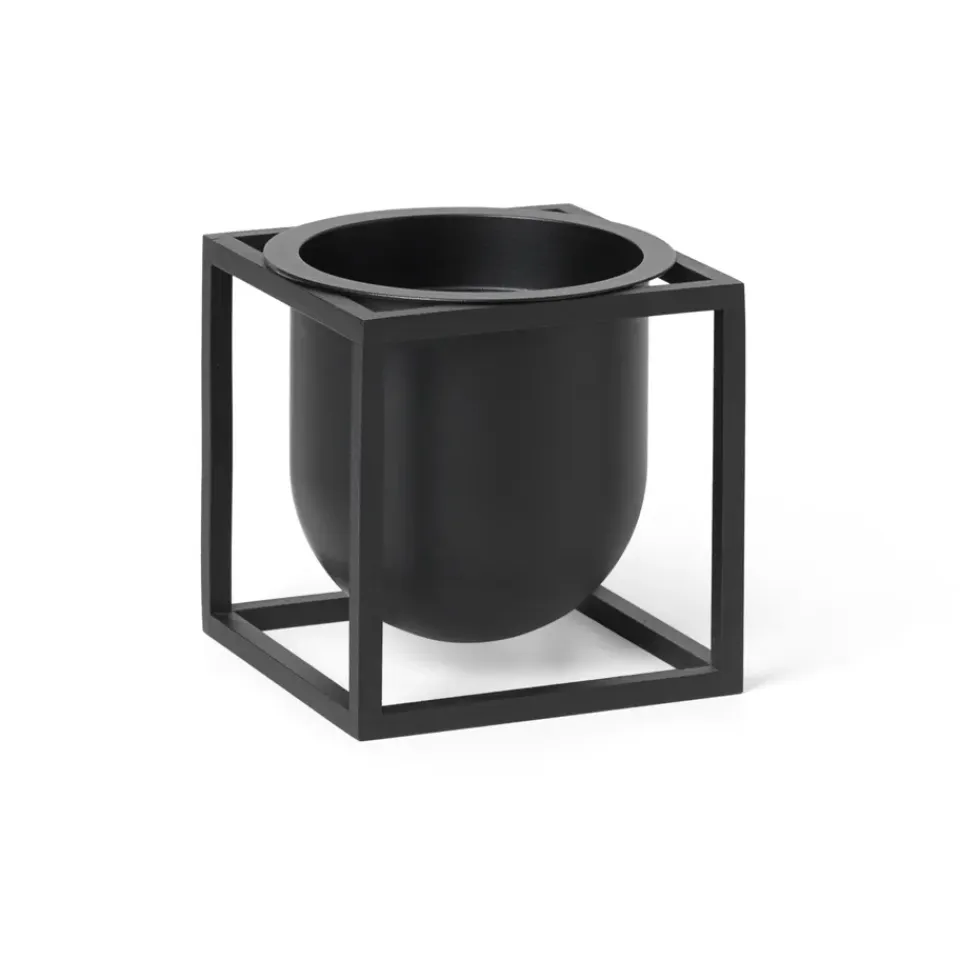 Best Audo Copenhagen Maceta Kubus 10 cm, Negro