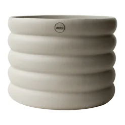 Outlet DBKD Maceta Mud mole, Large, Ø20 cm Beige