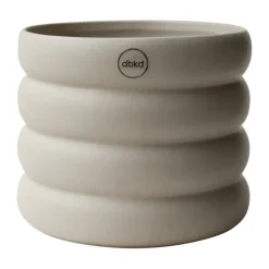 Best DBKD Maceta Mud mole, Medium, Ø14 cm Beige