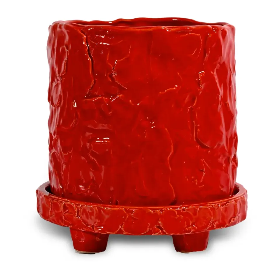 Best Byon Maceta Muddy S Ø17,5 cm, Rojo