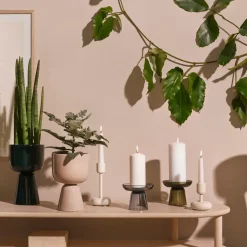 Outlet Iittala Maceta Nappula Ø15,5 cm altura 23 cm, Beige