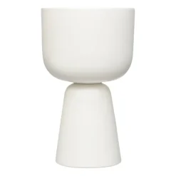 Outlet Iittala Maceta Nappula h32 cm Ø19 cm, Blanco