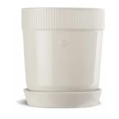 Discount Sagaform Maceta para especias Elise Ø11 cm, Blanco