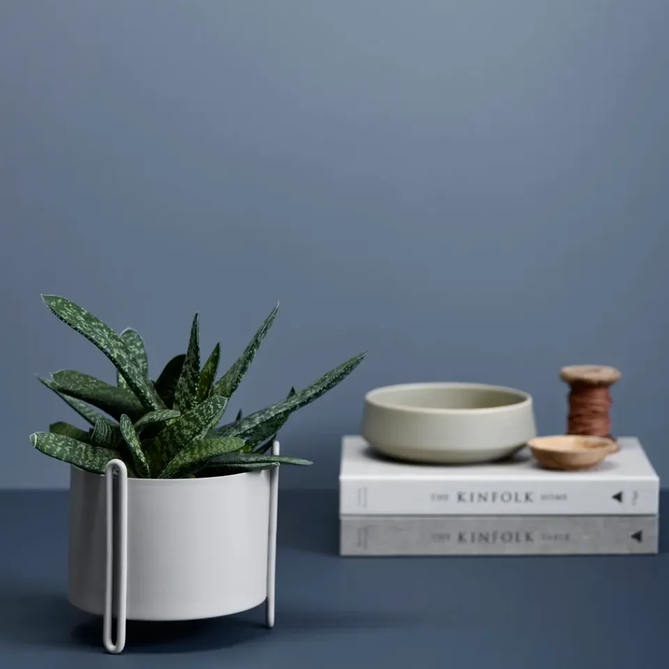 Clearance Woud Maceta Pidestall S Ø15 cm, Gris