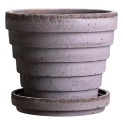 Hot Bergs Potter Maceta Planet Venus Ø14 cm, Gris