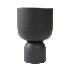 Online DBKD Maceta Post Ø13 cm, Cast iron Negro